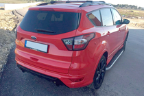 Ford Kuga/Escape 2013-2019 Side Steps Tayga Grey (2 pcs, Aluminum) photo 11