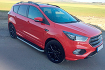 Ford Kuga/Escape 2013-2019 Side Steps Tayga Grey (2 pcs, Aluminum) photo 2