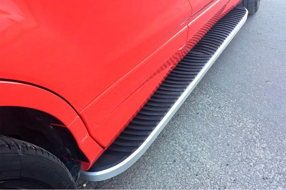 Ford Kuga/Escape 2013-2019 Side Steps Tayga Grey (2 pcs, Aluminum) Image
