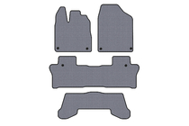 Honda Pilot 2015-2022 Rubber floor mats Carsuit (3 rows, gray) photo 1