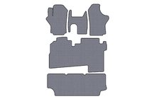 Hyundai H200, H1, Starex 1998-2007 Rubber floor mats Carsuit (2004-2007, 3 rows, 8-seater, gray) photo 1