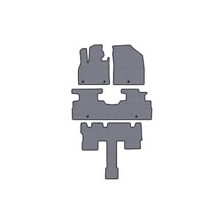 Rubber Floor Mats Carsuit (3 Rows, 7-Seater, Grey) photo 1