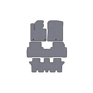 Rubber Floor Mats Carsuit (3 Rows, 7-Seater, Grey) photo 1