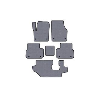 Rubber floor mats Carsuit (2014-2019, 3 rows, gray) Land Rover Discovery Sport 2014- photo 1