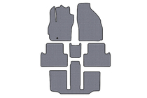Mazda 5 2005-2009 Rubber Floor Mats Carsuit (3 Rows, 7-Seater, Grey) photo 1
