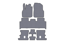 Renault Scenic/Grand 2003-2009 Rubber floor mats Carsuit (3 rows, gray) photo 1