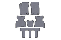 Toyota 4Runner 2009-2024 Rubber floor mats Carsuit (3 rows, 2014-2024, 7-seater, gray) photo 1