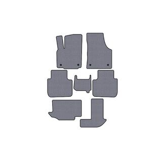 Rubber Floor Mats Carsuit (3 Rows, 7-Seater, Grey) photo 1