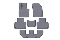 Volvo XC90 2015- Rubber floor mats Carsuit (3 rows, gray) photo 1