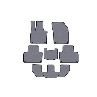 Rubber floor mats Carsuit (3 rows, gray) Volvo XC90 2015- photo 1