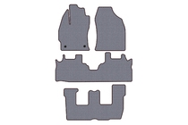 Toyota Prius Rubber floor mats Carsuit (3 rows, gray) photo 1