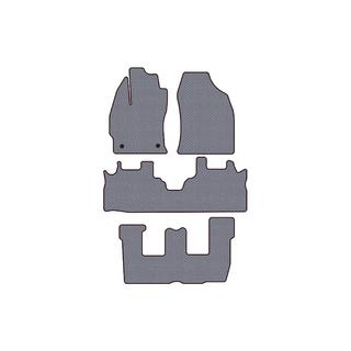 Rubber floor mats Carsuit (3 rows, gray) photo 1