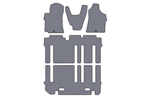 Hyundai H300, H1, Starex 2008-2020 Rubber Floor Mats Carsuit (Full Set, Grey) photo 1
