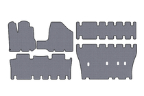 Toyota Sienna 2003-2009 Rubber floor mats Carsuit (3 rows, gray) photo 1