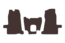 Ford Transit 2000–2014 Rubber floor mats Carsuit (2000-2006, 1+1, manual, brown) photo 1