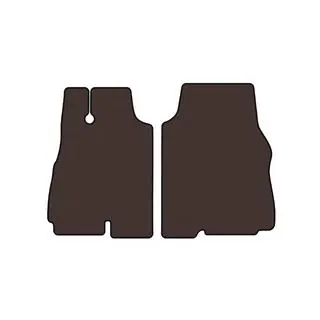 Rubber Floor Mats Carsuit (Brown) photo 1