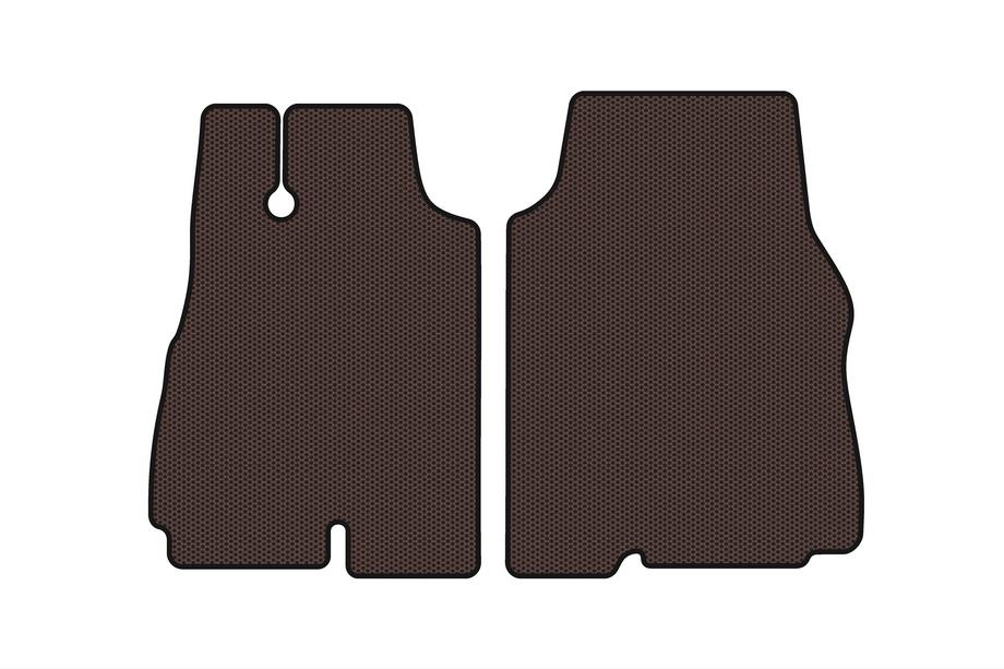 Peugeot Boxer 1994-2006 Rubber Floor Mats Carsuit (Brown) Image