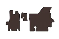 Renault Master 1998-2010 Rubber floor mats Carsuit (1998-2003, brown) photo 1