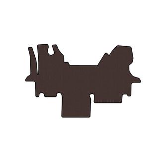 Rubber floor mats Carsuit (2003-2010, brown) photo 1