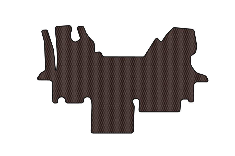 Renault Master 1998-2010 Rubber floor mats Carsuit (2003-2010, brown) Image