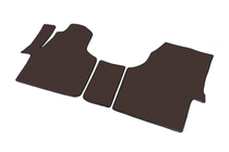 Volkswagen Crafter 2006-2016 Rubber Floor Mats Carsuit V1 (Brown) photo 2