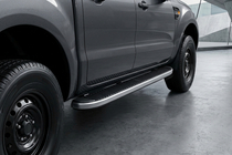 Ford Ranger 2007-2011 Side Steps Tayga Grey (2 pcs, Aluminum) photo 1