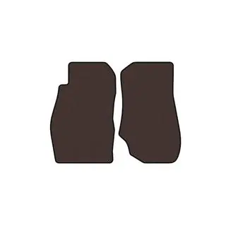 Rubber Floor Mats Carsuit (Brown)