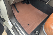 Toyota Land Cruiser 200 2007-2021 Rubber floor mats Carsuit (2007-2012, brown) photo 5