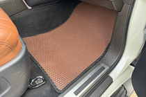 Toyota Land Cruiser 200 2007-2021 Rubber floor mats Carsuit (2007-2012, brown) photo 6