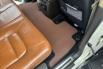 Toyota Land Cruiser 200 2007-2021 Rubber floor mats Carsuit (2007-2012, brown) photo 8