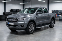 Ford Ranger 2011–2022 Side Steps Tayga Grey (2 pcs, Aluminum) photo 1