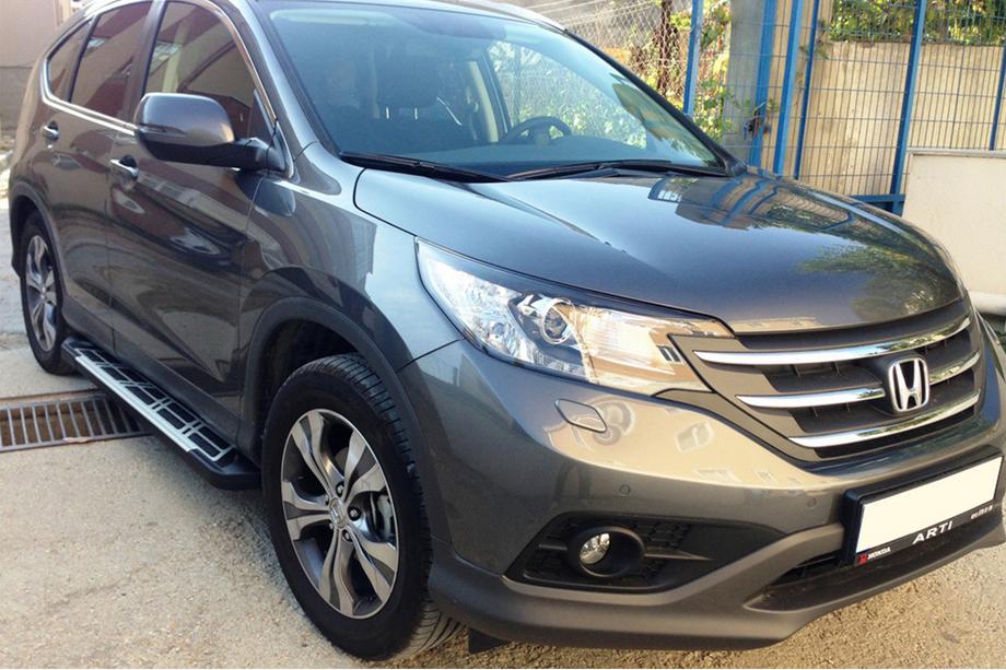 Honda CRV 2012-2016 Side Steps Sunrise (2 pcs, Aluminum) Image