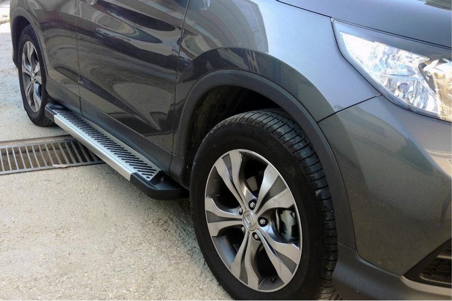 Honda CRV 2012-2016 Side Steps Line (2 pcs, Aluminum) Image