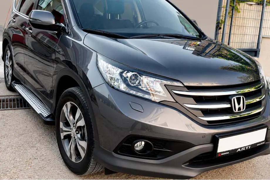 Honda CRV 2012-2016 Side Steps Allmond Grey (2 pcs, Aluminum) Image