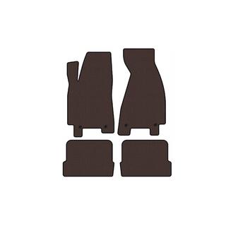 Rubber Floor Mats Carsuit (1991-1996, Coupe, Brown) Audi 80/90 1987-1996 photo 1