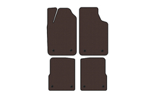 Audi A2 1999-2005 Rubber floor mats Carsuit (HB, brown) photo 1