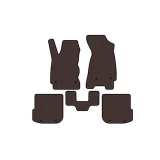Rubber floor mats Carsuit (Avant, brown) Audi A4 B5 1994–2001 photo 1
