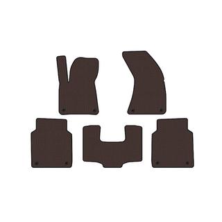 Rubber Floor Mats Carsuit (Long, Brown) Audi A8 2010-2018 photo 1