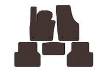 Audi Q3 2011-2019 Rubber Floor Mats Carsuit (Brown) photo 1