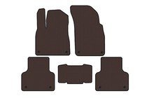 Audi Q8 2018- Rubber Floor Mats Carsuit (Brown) photo 1