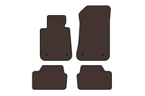 BMW 1 Series E81/E82/E87/E88 2004-2011 Rubber Floor Mats Carsuit (Brown) photo 1