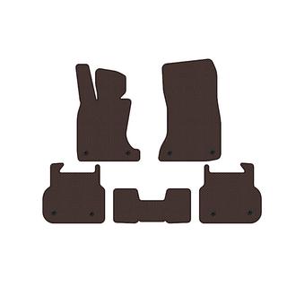 Rubber floor mats Carsuit (for F01, brown) photo 1