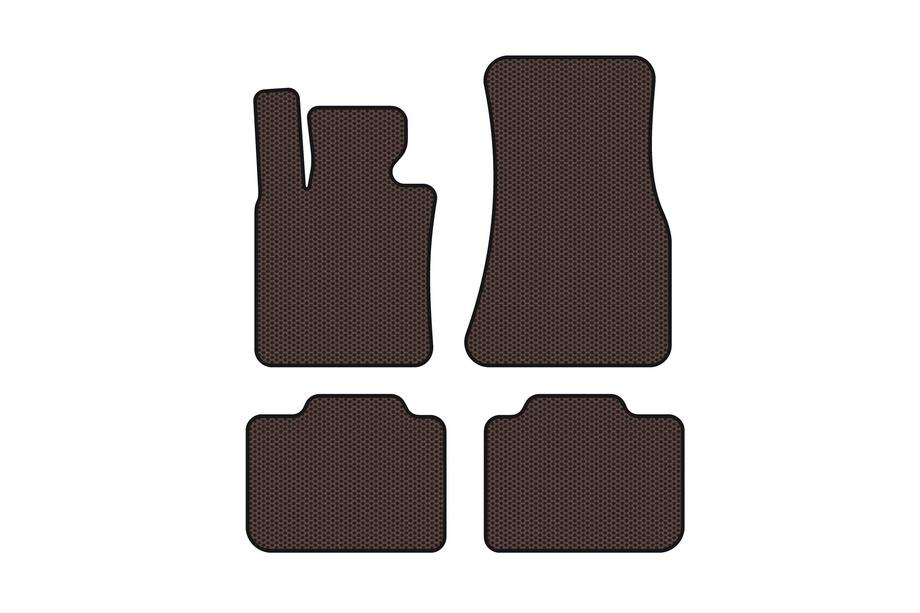 BMW 6 Series G32 2017- Rubber Floor Mats Carsuit (Brown) Image