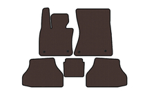 BMW X6 E71 2008–2014 Rubber Floor Mats Carsuit V-2 (Brown) photo 1