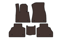 BMW X7 G07 2019- Rubber floor mats Carsuit (2 rows, brown) photo 1
