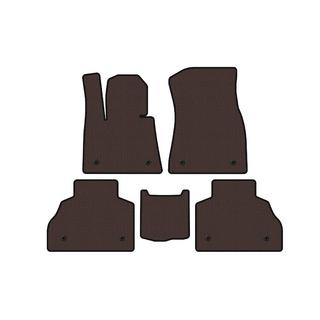 Rubber floor mats Carsuit (2 rows, brown) BMW X7 G07 2019- photo 1