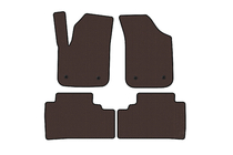 Buick Envision 2014-2020 Rubber Floor Mats Carsuit (Brown) photo 1
