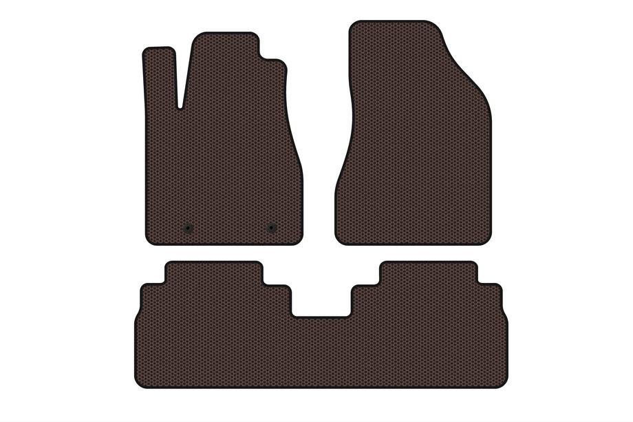 BYD S6 2010-2016 Rubber Floor Mats Carsuit (Brown) Image
