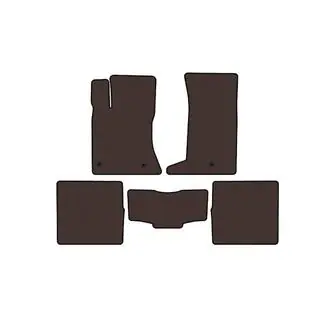 Rubber Floor Mats Carsuit (brown)