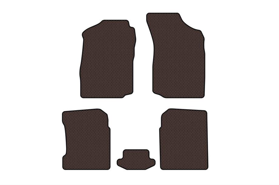 Chery Amulet 2003-2014 Rubber Floor Mats Carsuit (Brown) Image